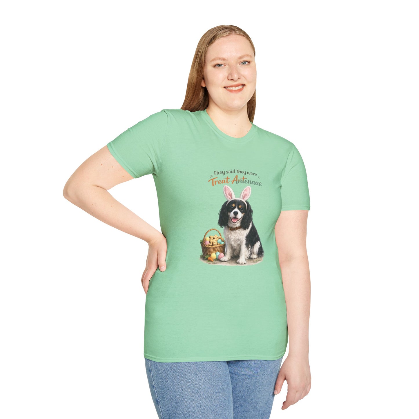 Cavalier King Charles Spaniel Treat Antennae™ – Easter Cavalier Lover T-Shirt