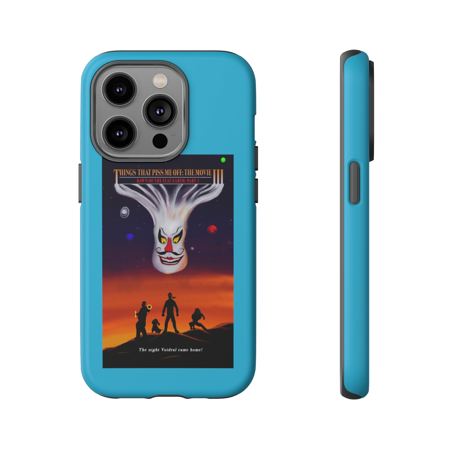 Dawn Of The Flat Earth: Part I Tough Phone Case (turquoise)