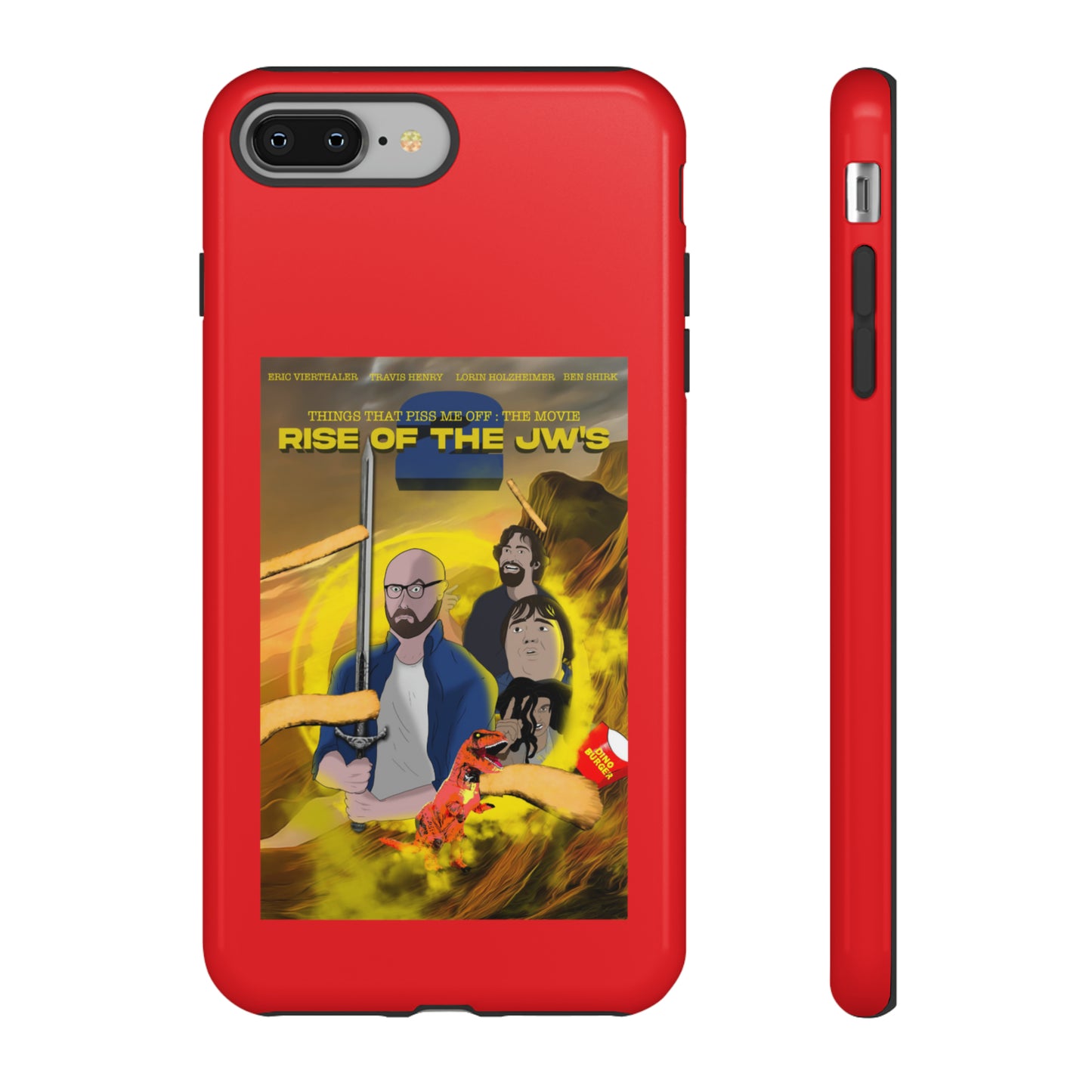 Rise Of The JW's Tough Phone Case (red)