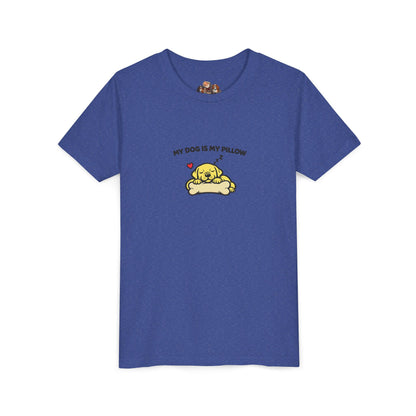 My Dog Is My Pillow -- Youth Dog Lover Tee