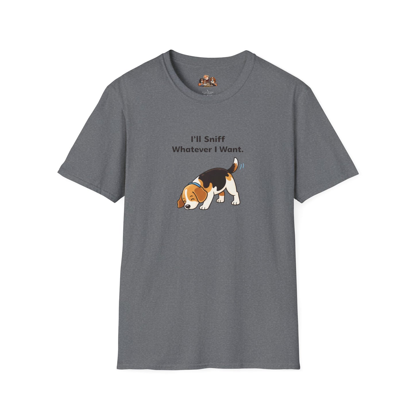 I'll Sniff Whatever I Want  —  Soft-Color Minimalist Family Collection For Adult Dog Lovers