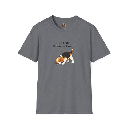 I'll Sniff Whatever I Want  —  Soft-Color Minimalist Family Collection For Adult Dog Lovers