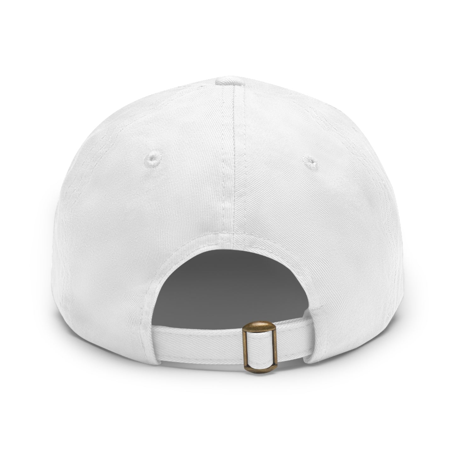 Bryan Delivers The Goods Dad Hat with Leather Patch (Rectangle)