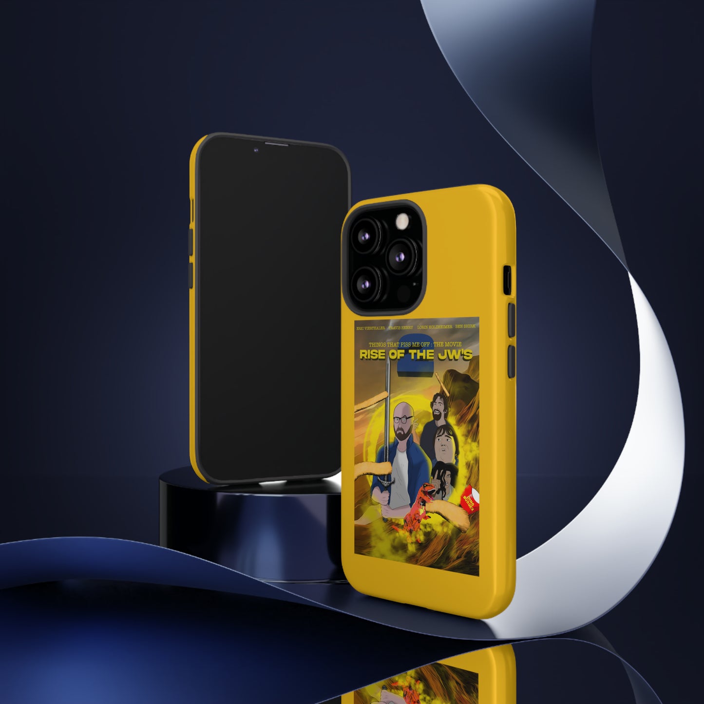 Rise Of The JW's Tough Phone  Case yellow)