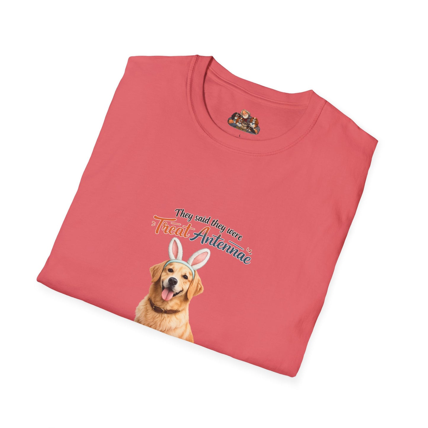 Golden Retriever Treat Antenna™ – Easter Dog Lover Tee
