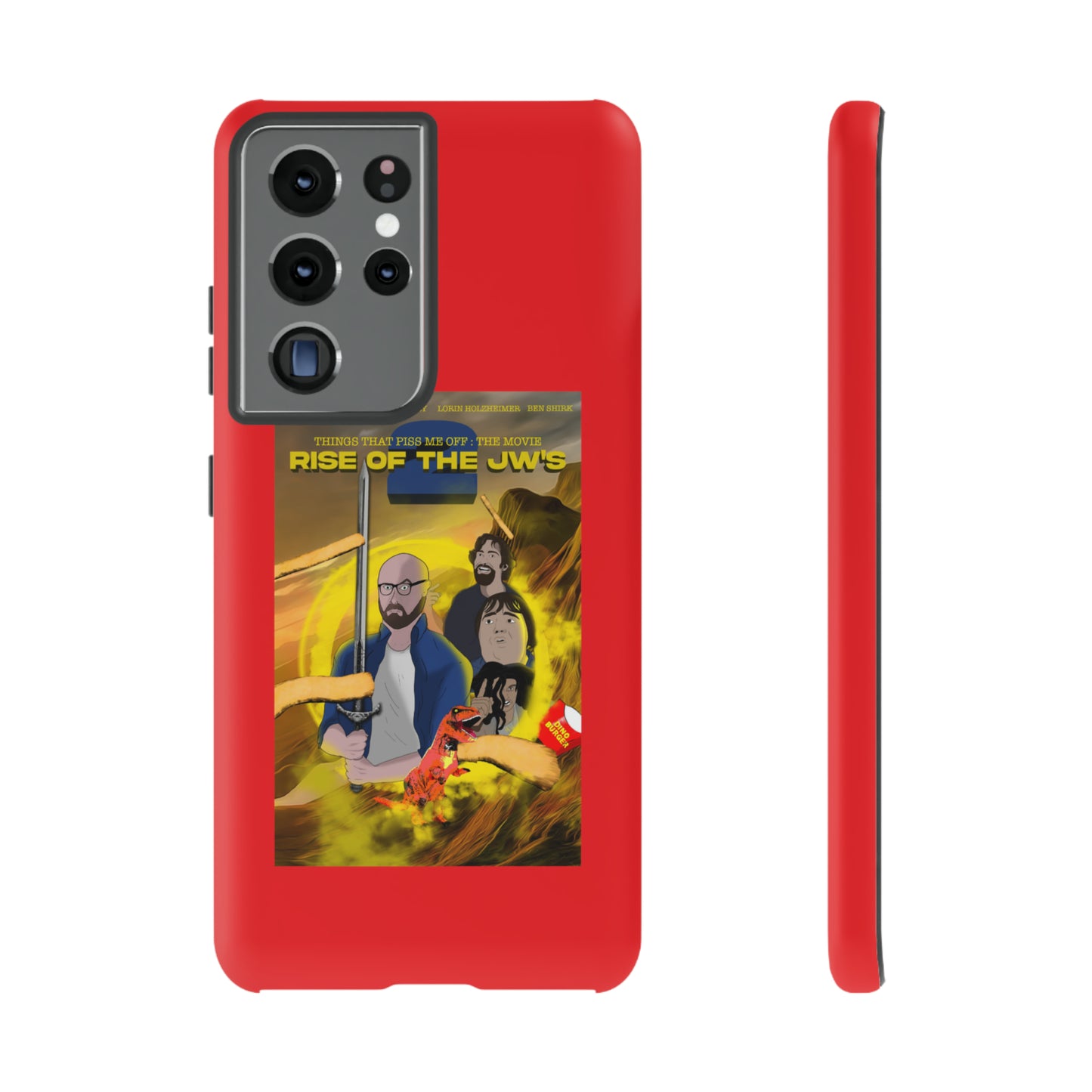 Rise Of The JW's Tough Phone Case (red)