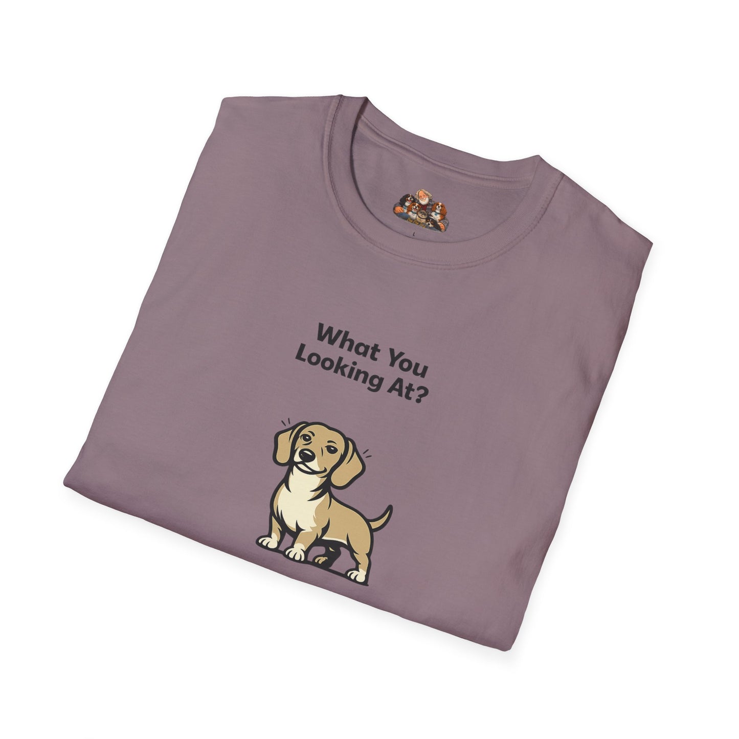 What You Looking At? —  Soft-Color Minimalist Family Collection For Adult Dog Lovers