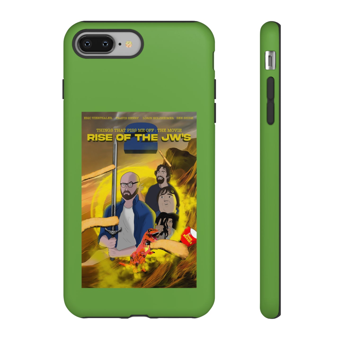 Rise Of The JW's Tough Phone Case (green)