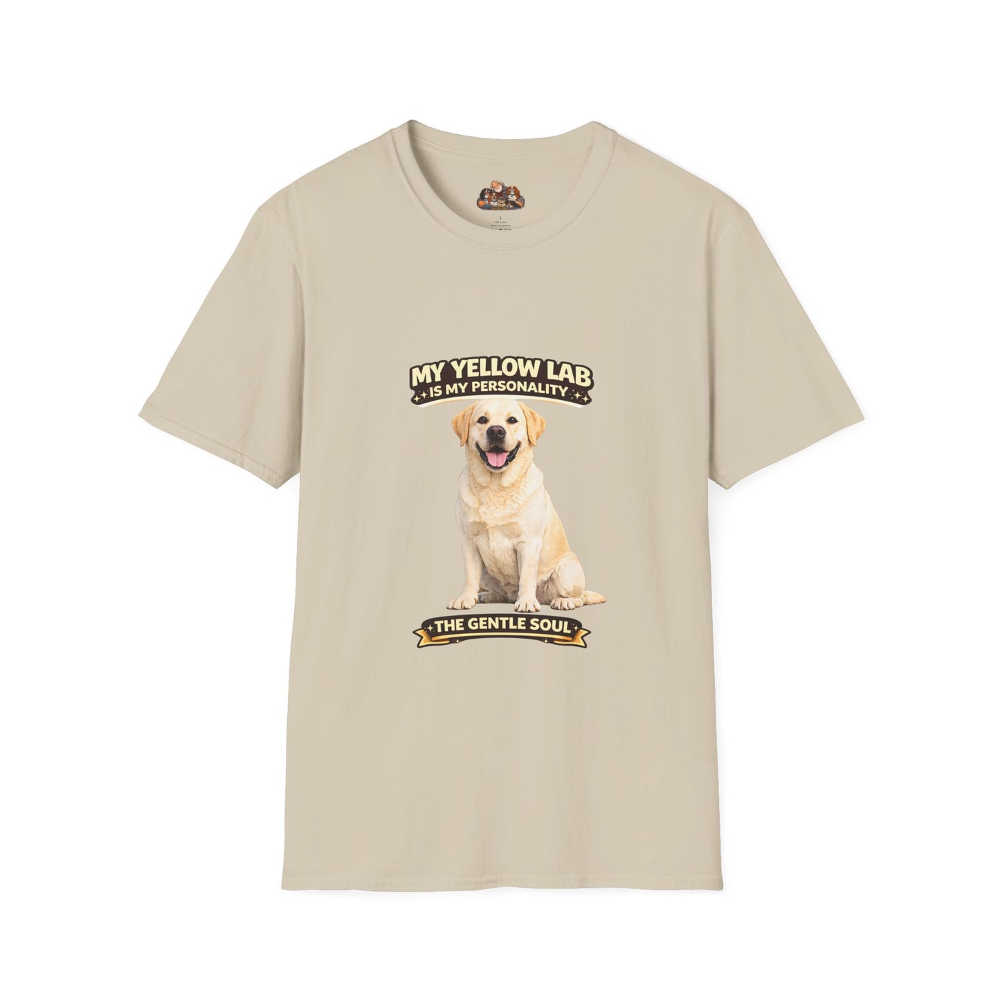 My Yellow Lab is My Personality – The Gentle Soul – Personalized Dog Breed Shirt