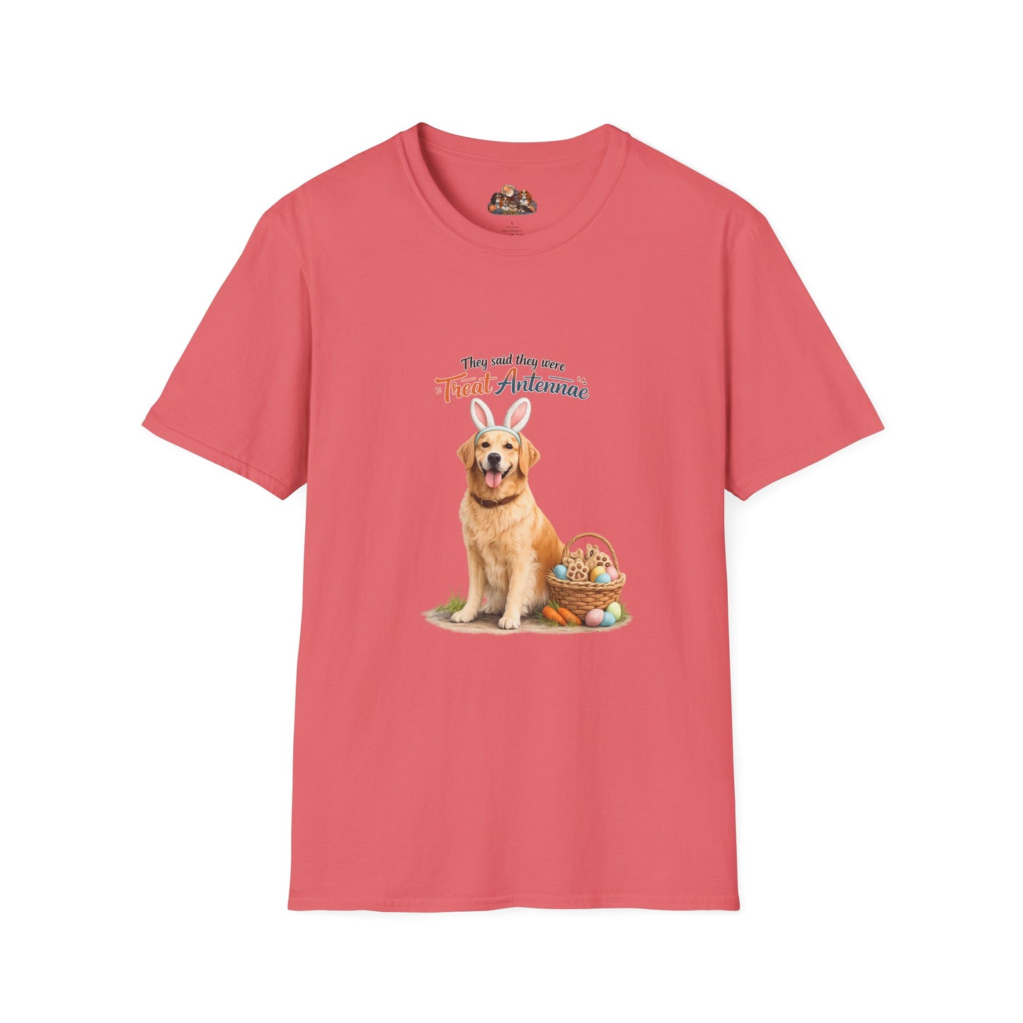 Golden Retriever Treat Antenna™ – Easter Dog Lover Tee