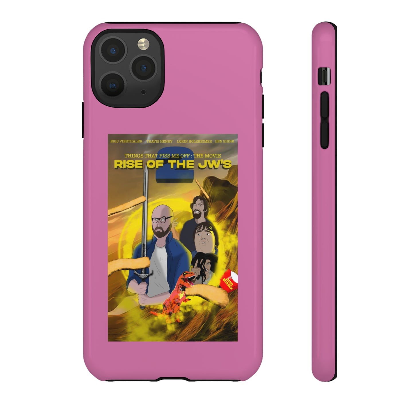 Rise Of The JW's Tough Phone Case (light pink)