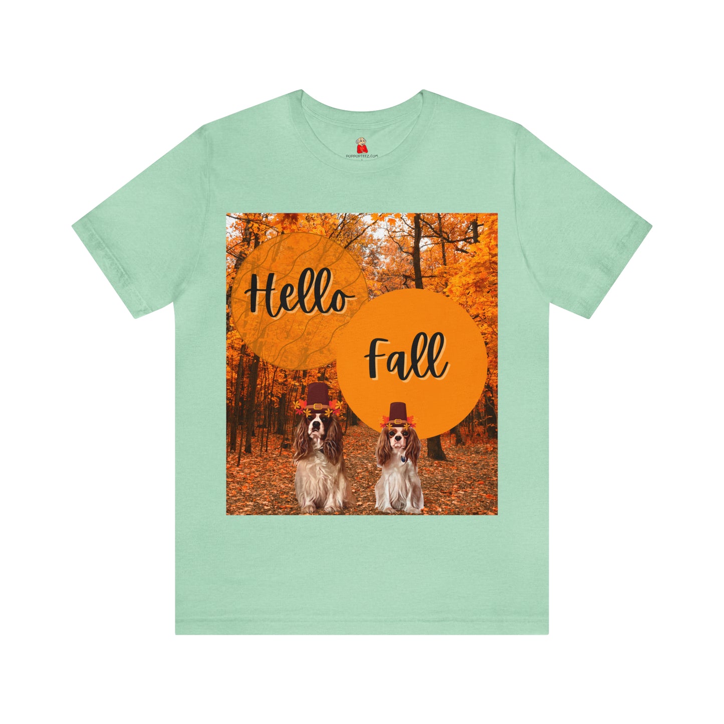 Barney and Opie Hello Fall Unisex Jersey Short Sleeve Tee