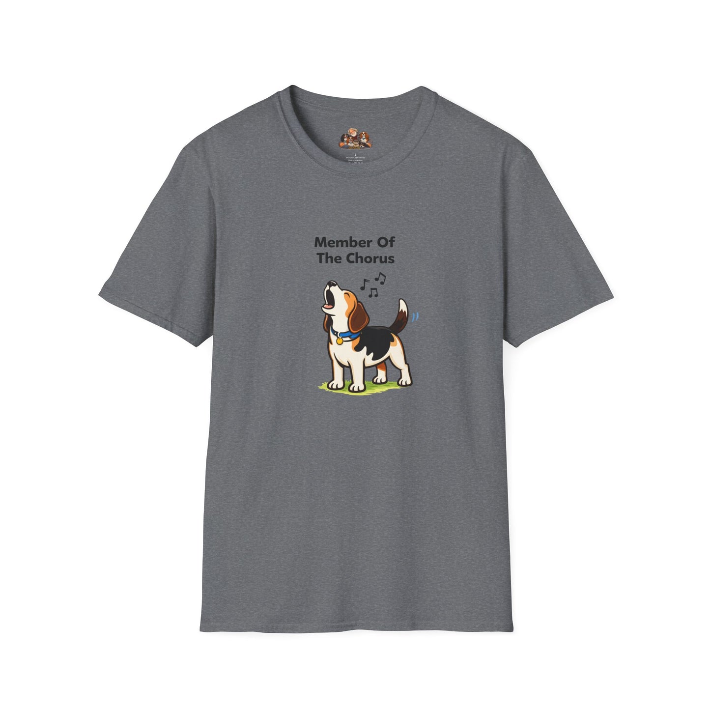 Member Of The Chorus  —  Soft-Color Minimalist Family Collection For Adult Dog Lovers