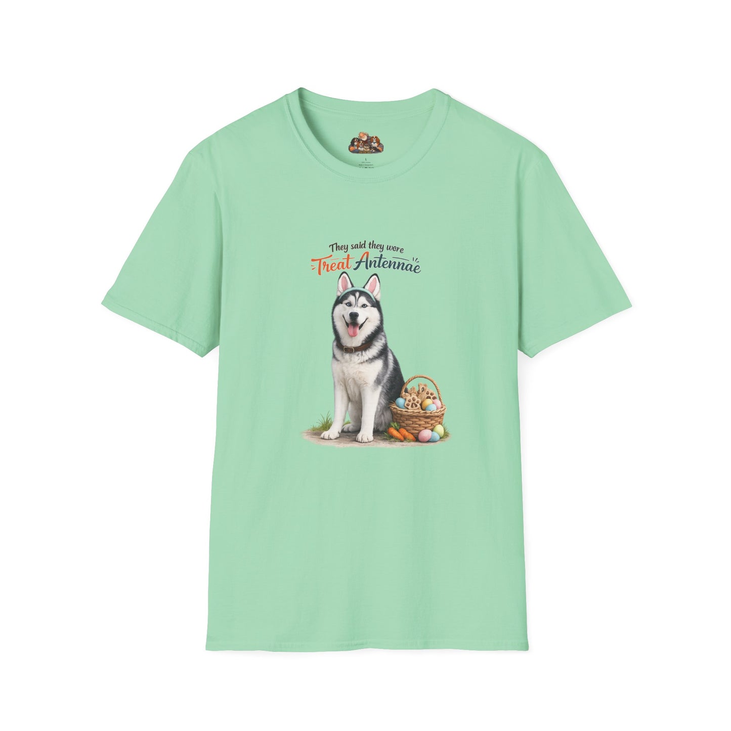 Husky Treat Antenna™ – Easter Dog Lover Tee