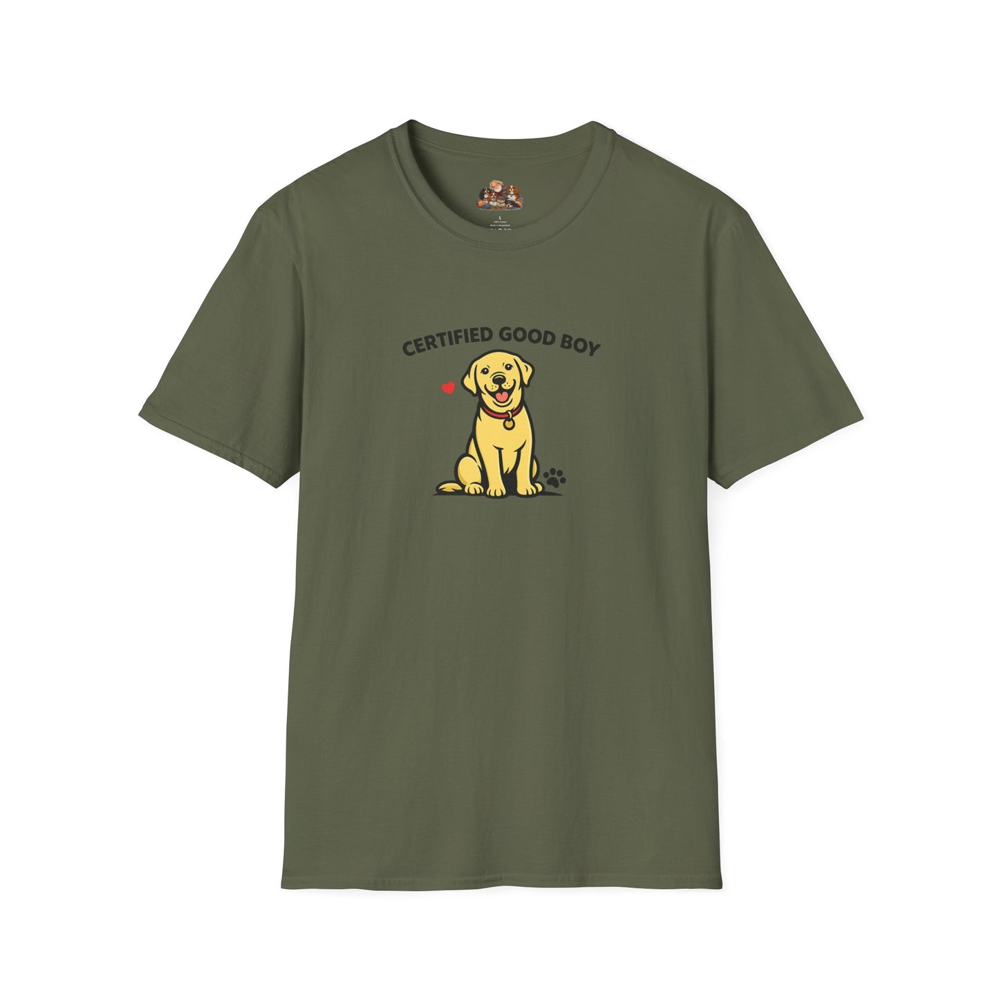 Certified Good Boy  —  Soft-Color Minimalist Family Collection For Adult Dog Lovers