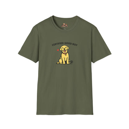 Certified Good Boy  —  Soft-Color Minimalist Family Collection For Adult Dog Lovers