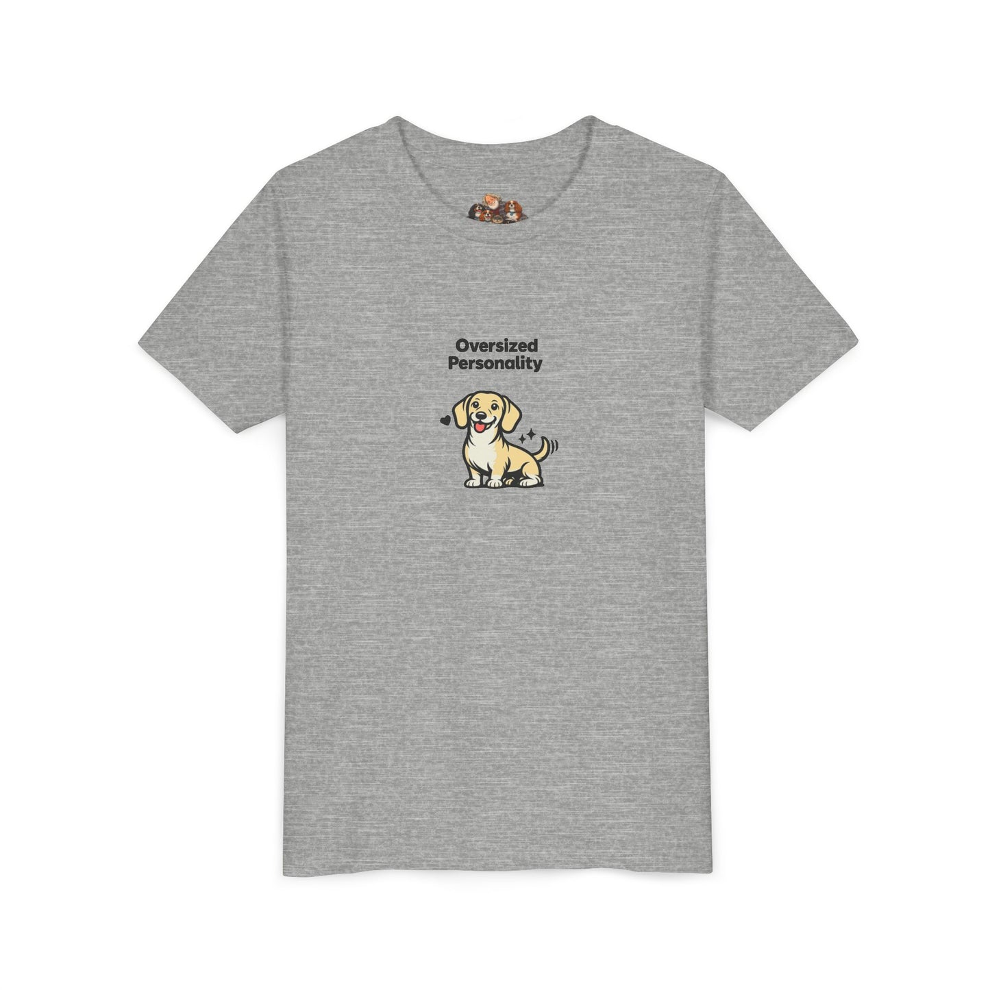 Oversized Personality -- Youth Dog Lover Tee