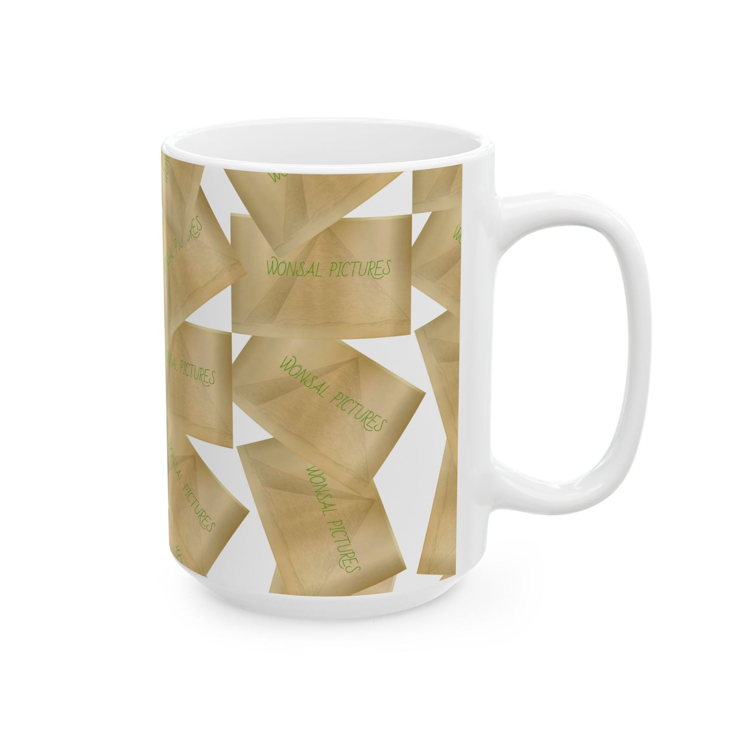 Wonsal Pictures Ceramic Mug - Unique Drinkware for Coffee Lovers, Perfect Gift for Every Occasion, 11oz, 15oz