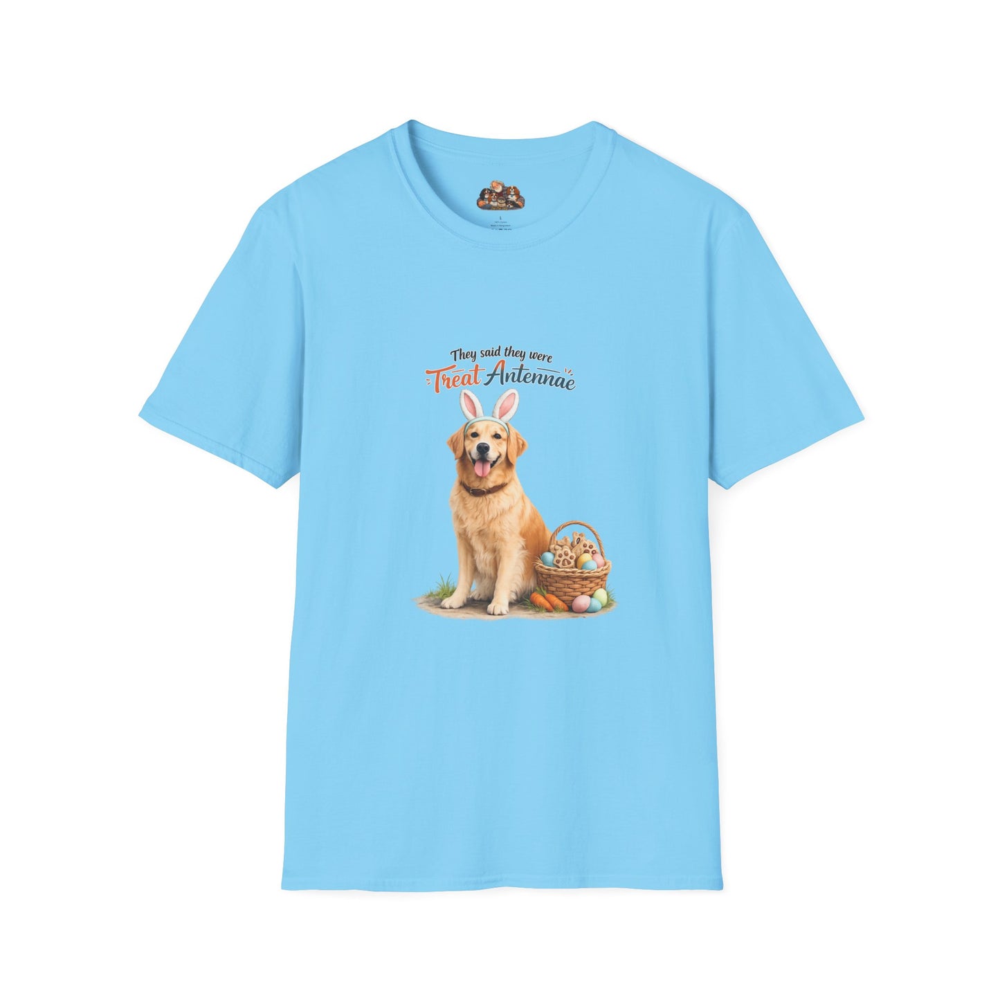 Golden Retriever Treat Antenna™ – Easter Dog Lover Tee