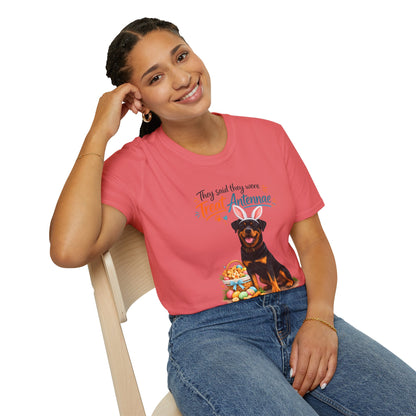 Rottweiler Treat Antennae™  – Easter Dog Lover Tee
