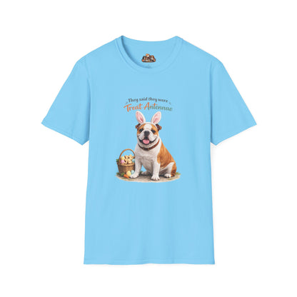 Bulldog Treat Antennae™ – Easter Bulldog Lover T-Shirt