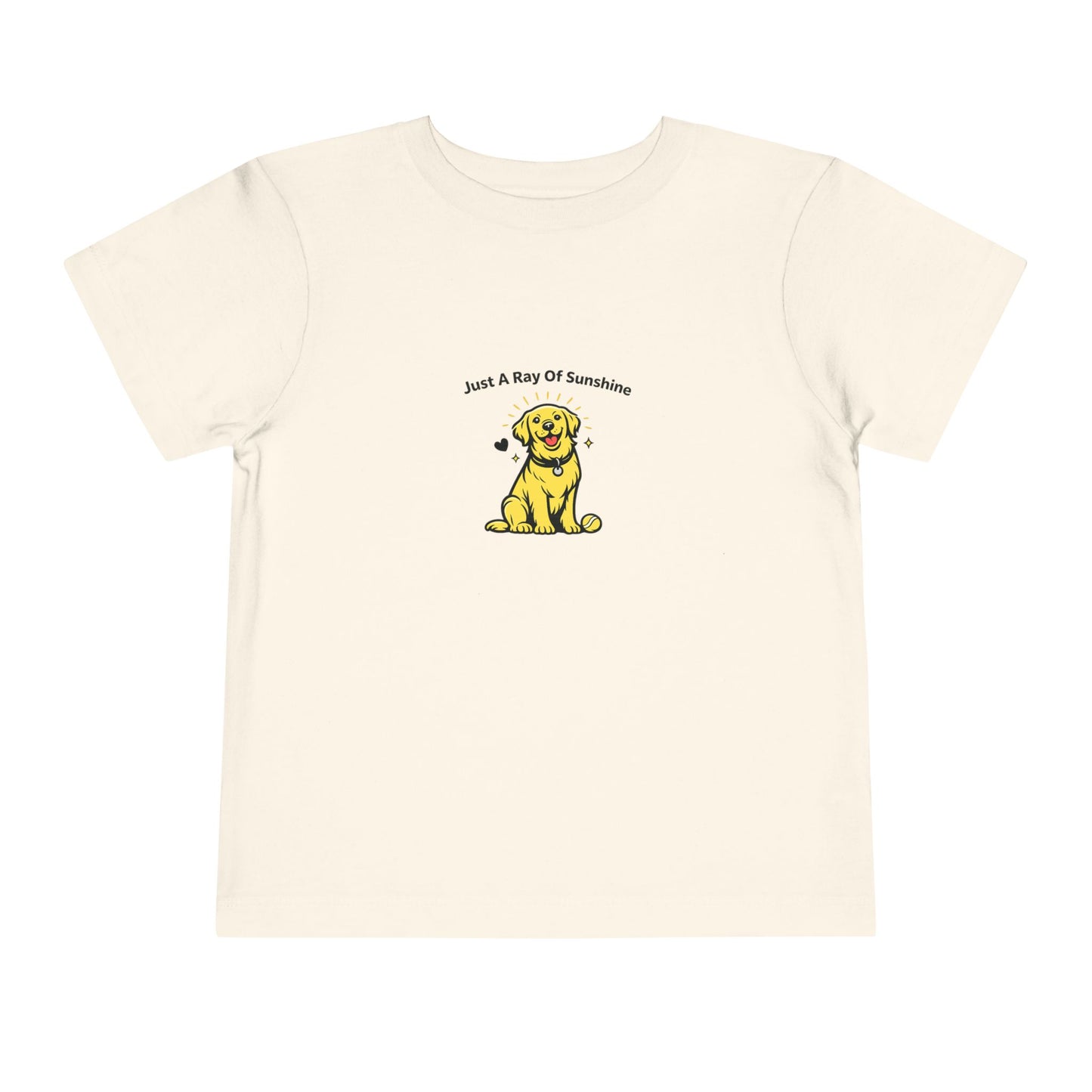 Just A Ray Of Sunshine -- Toddler Dog Lover Tee