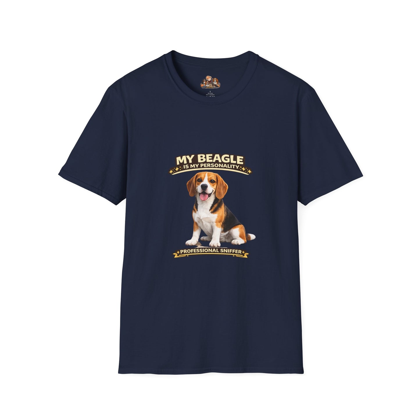 My Beagle Is My Personality – Professional Sniffer – Personalized Dog Tee