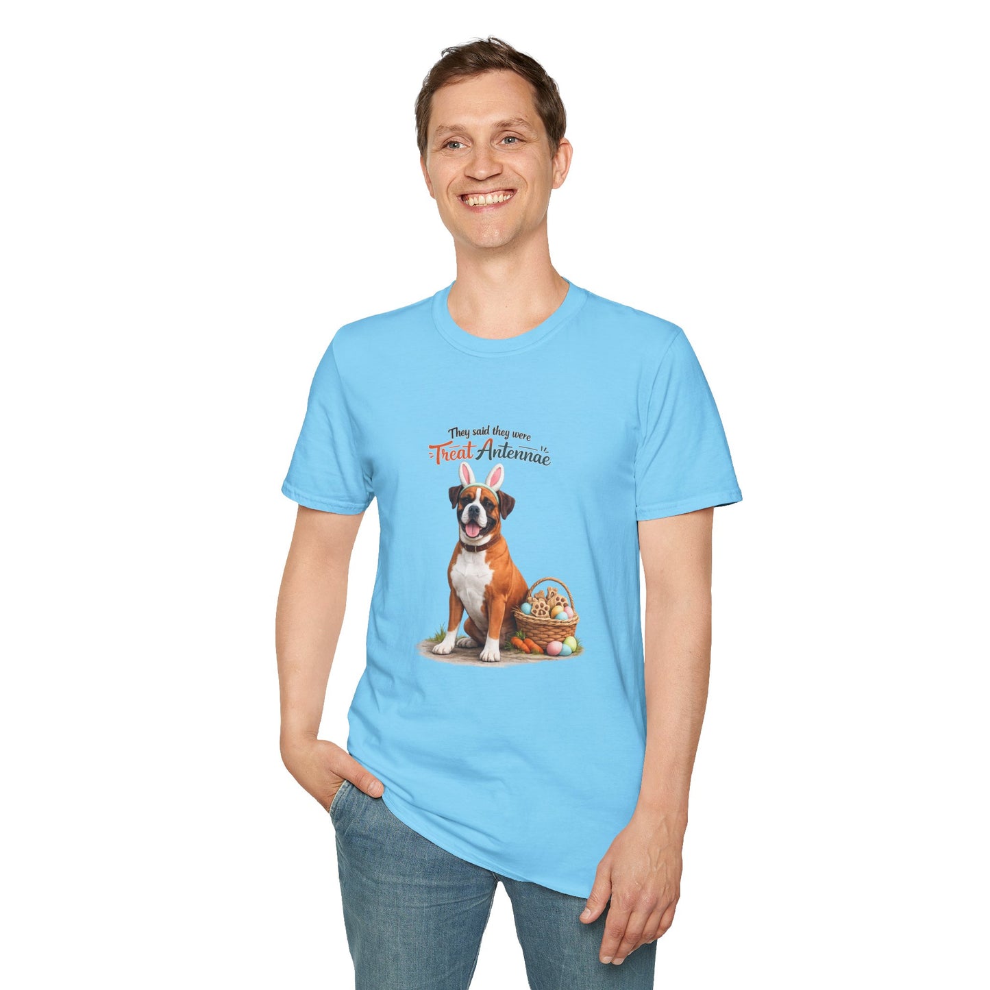 Boxer Treat Antenna™ – Easter Dog Lover Tee