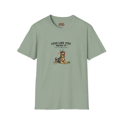 Love Like You Mean It  —  Soft-Color Minimalist Family Collection For Adult Dog Lovers