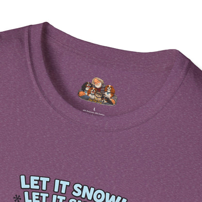 Let It Snow ! Let It Snow!  —  Soft-Color Minimalist Family Collection For Adult Dog Lovers