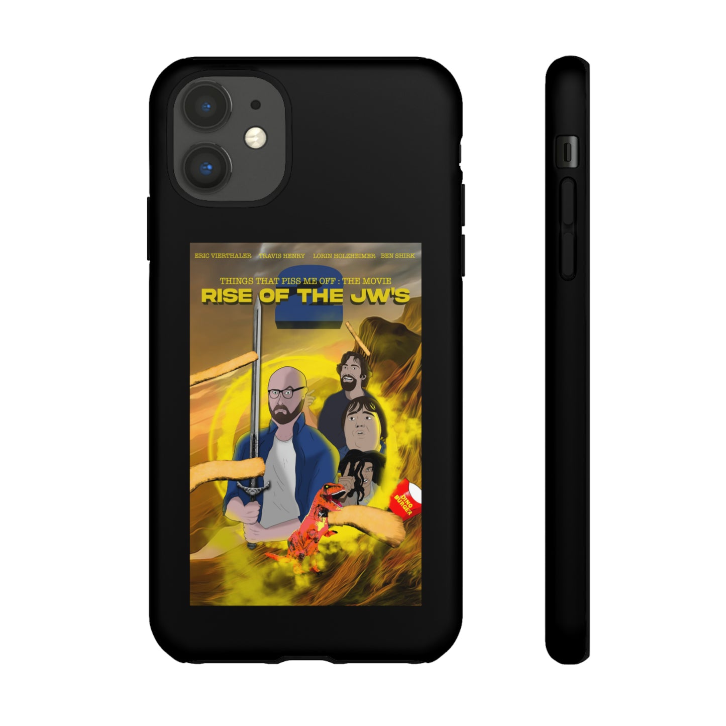 Rise Of The JW's Tough Phone Case (black)