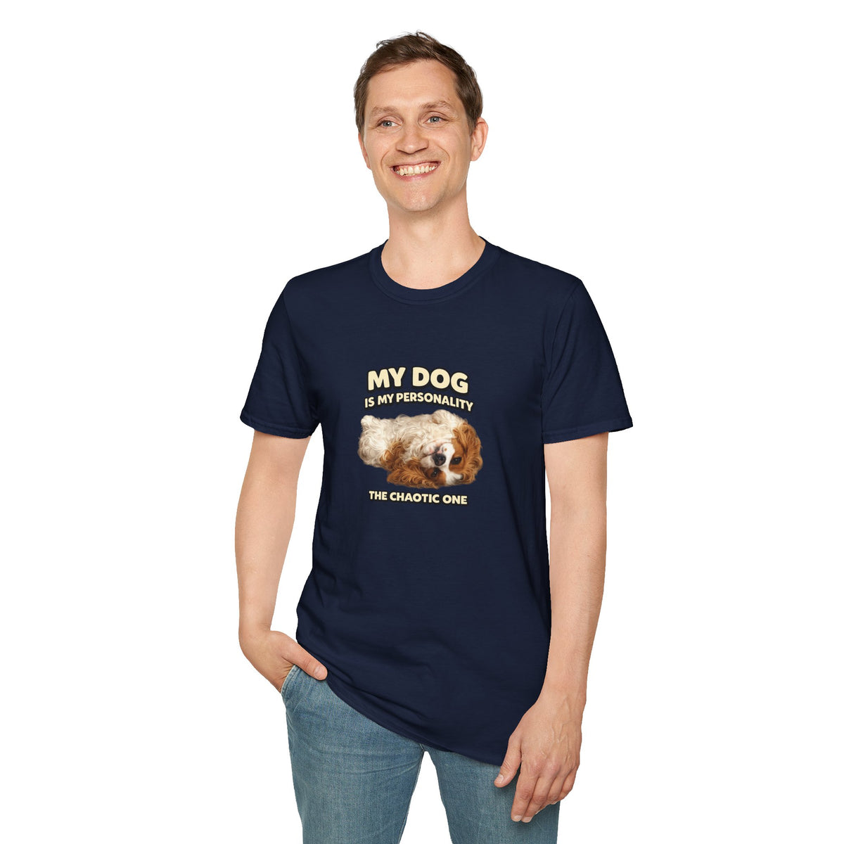 My Dog Is My Personality – "The Chaotic One" – Personalized Custom Dog Shirt