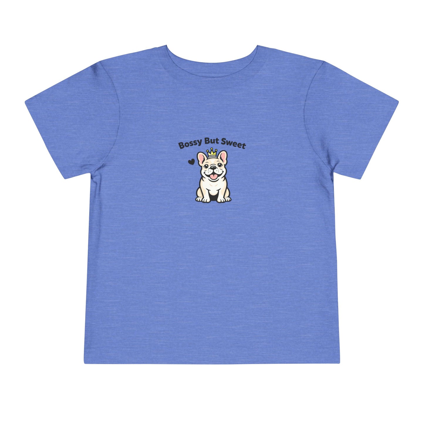Bossy But Sweet -- Toddler Dog Lover Tee