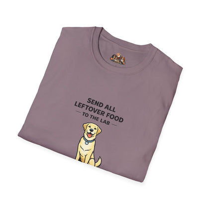 Send All Leftover Food To The Lab  —  Soft-Color Minimalist Family Collection For Adult Dog Lovers