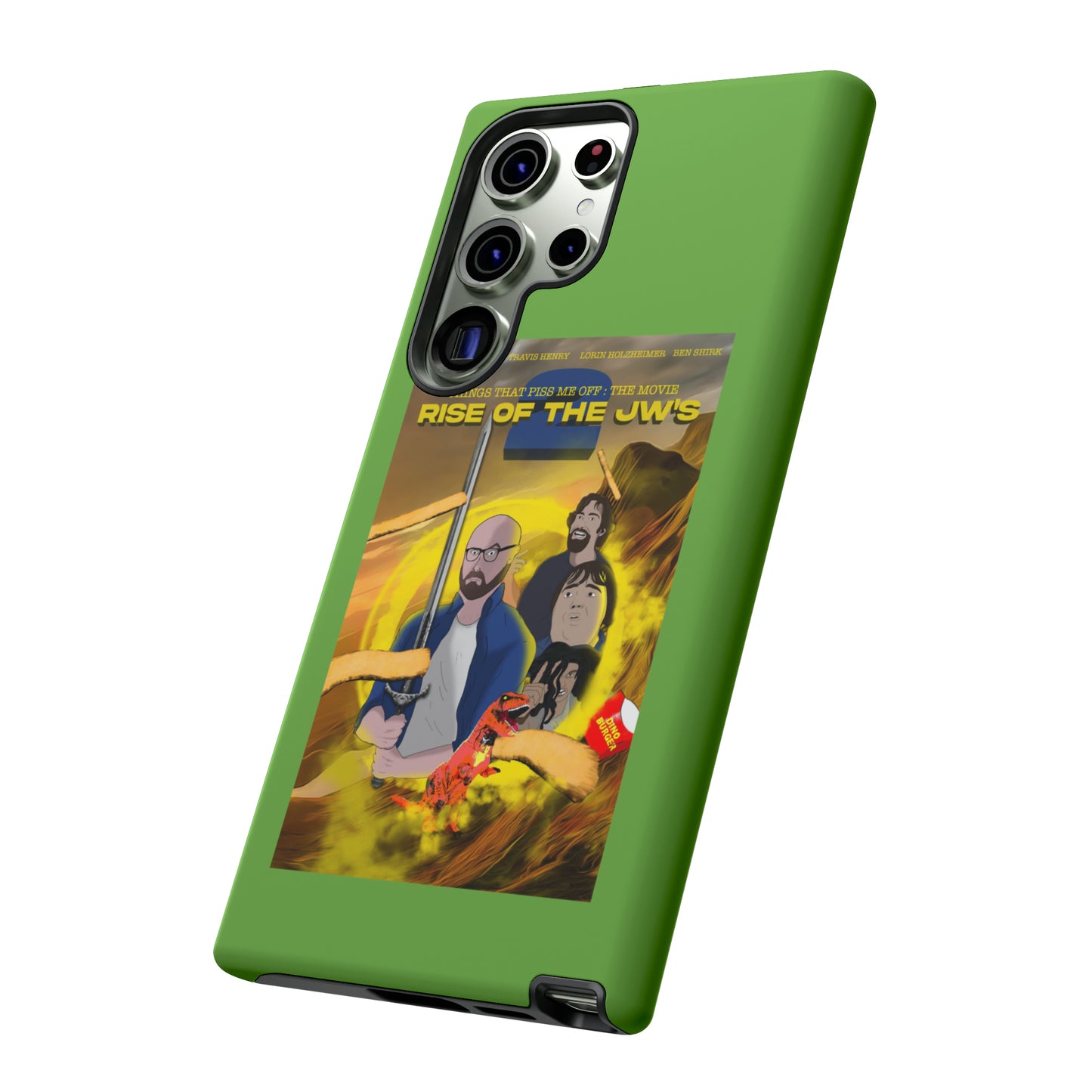 Rise Of The JW's Tough Phone Case (green)