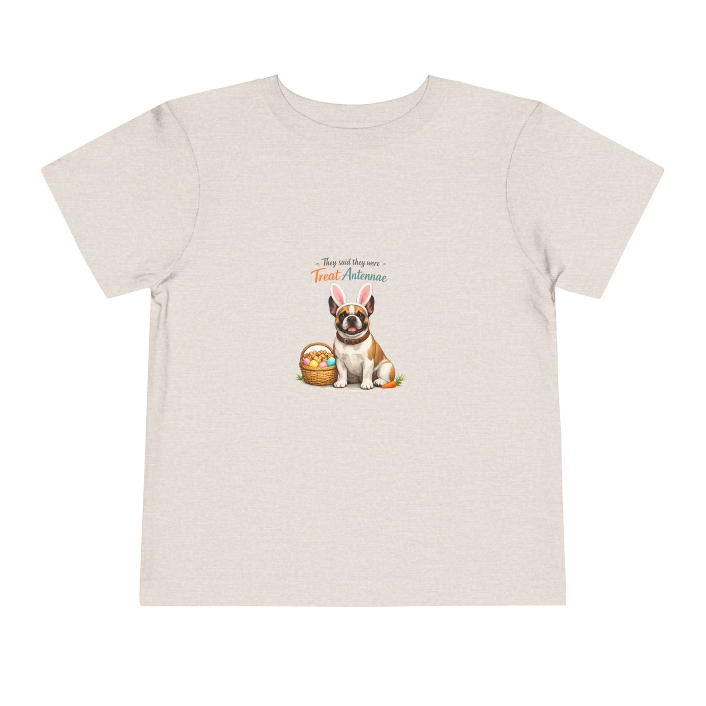 French Bulldog Treat Antennae™ -- Toddler Dog Lover Tee