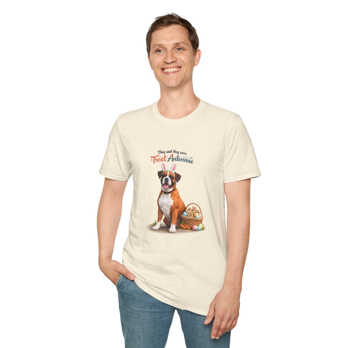 Boxer Treat Antenna™ – Easter Dog Lover Tee