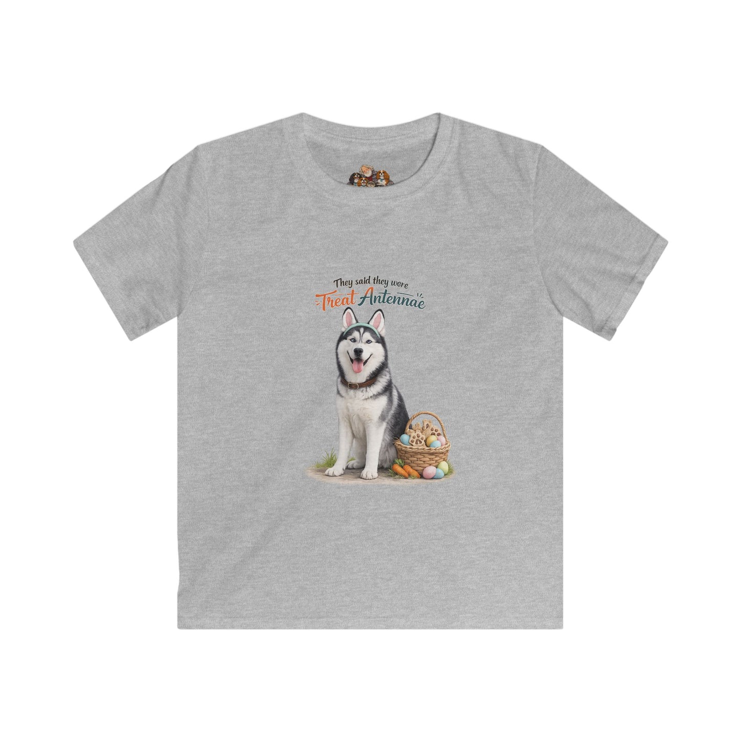 Husky Treat Antennae™ — Youth Dog Lover Tee