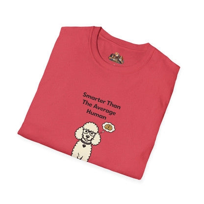 Smarter Than The Average Human  —  Soft-Color Minimalist Family Collection For Adult Dog Lovers