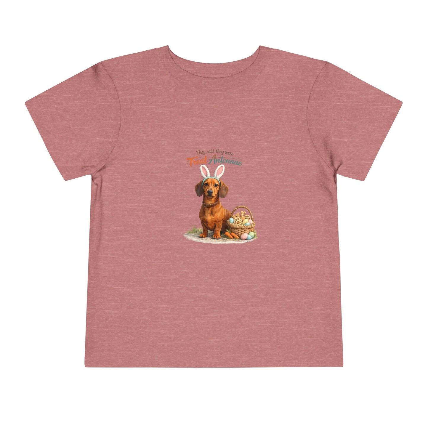 Dachshund Treat Antennae™ -- Toddler Dog Lover Tee