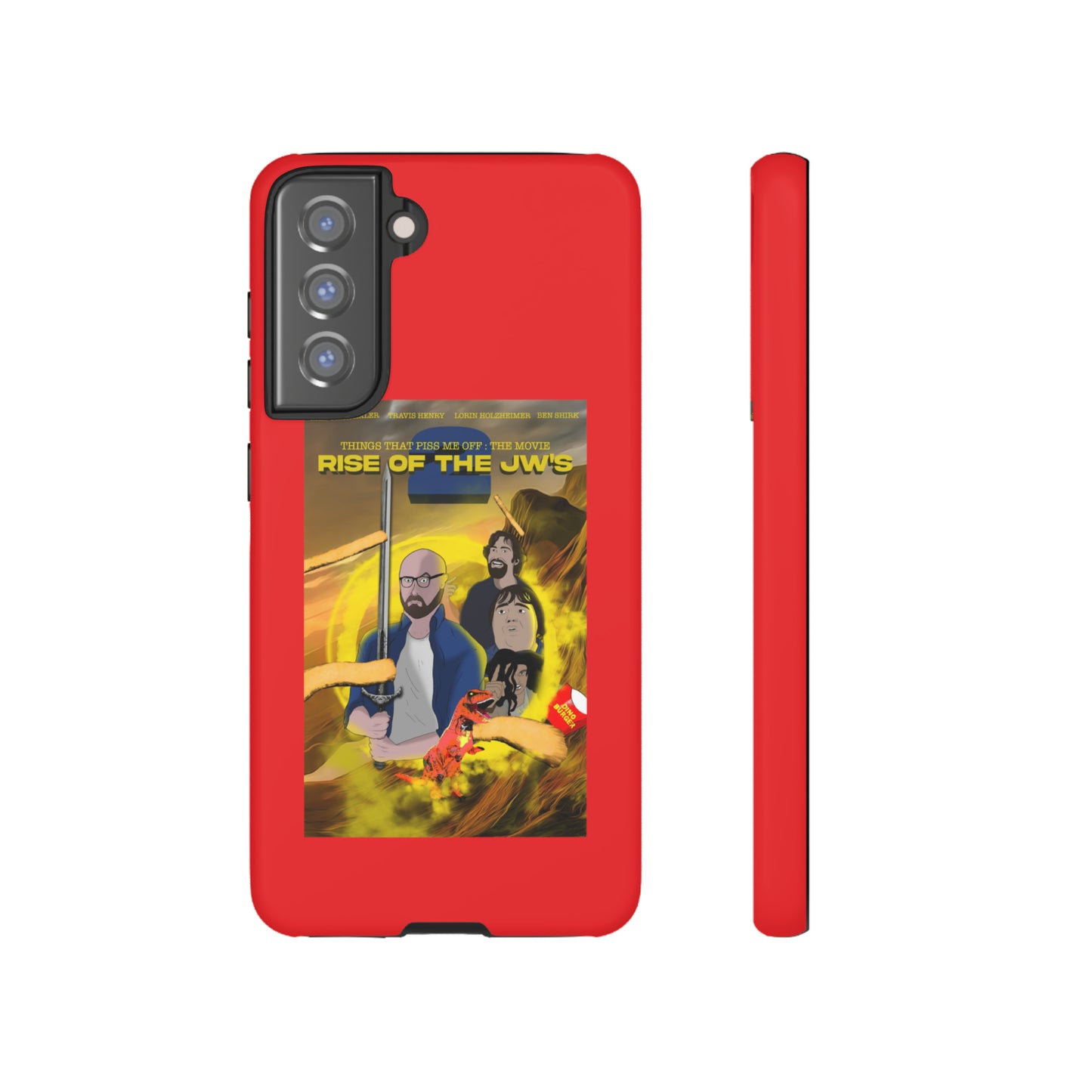 Rise Of The JW's Tough Phone Case (red)