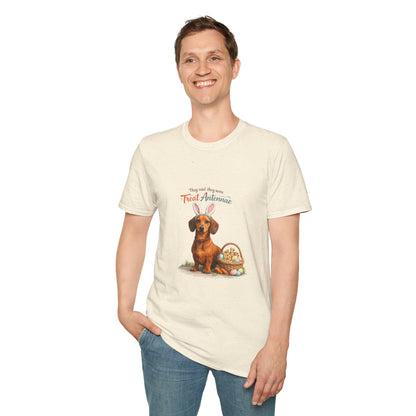 Dachshund Treat Antenna™ – Easter Dog Lover Tee