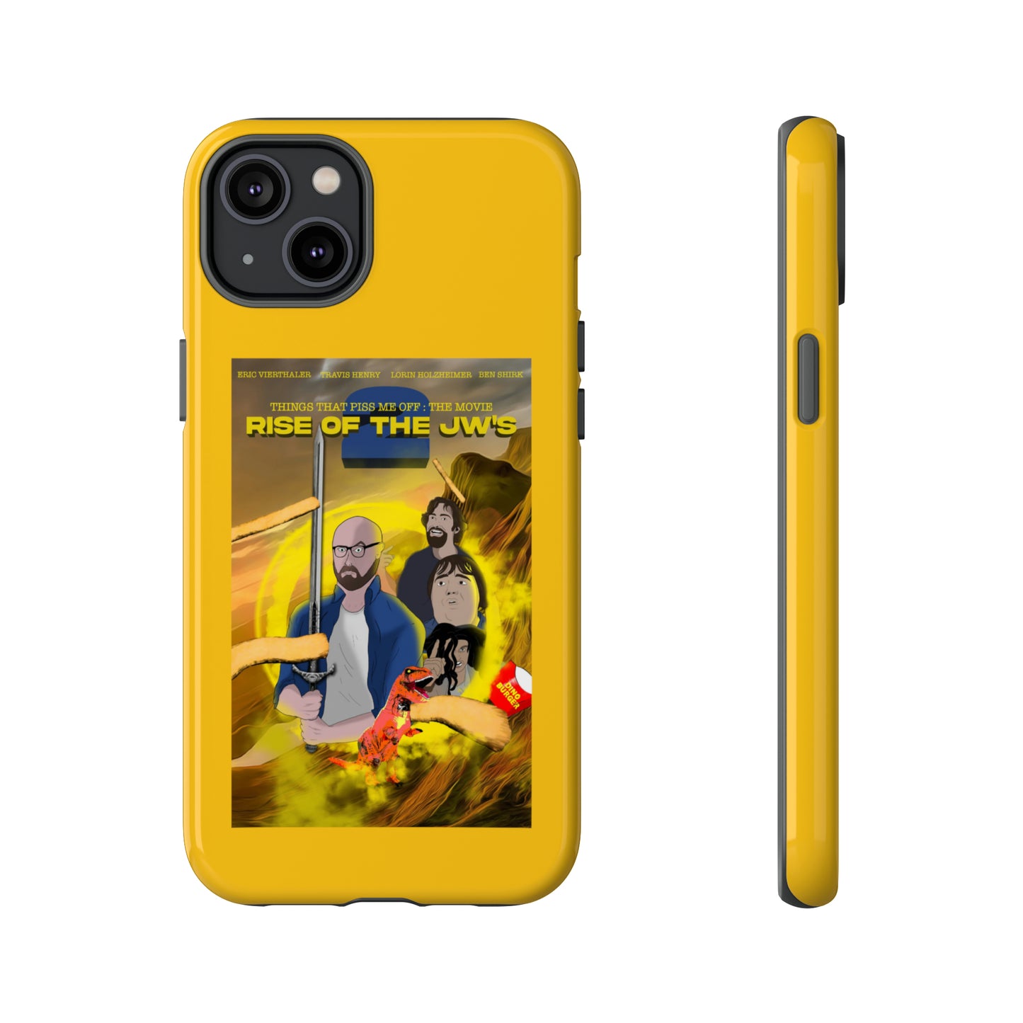 Rise Of The JW's Tough Phone  Case yellow)