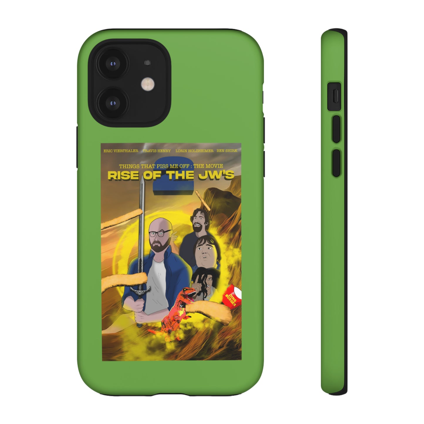 Rise Of The JW's Tough Phone Case (green)