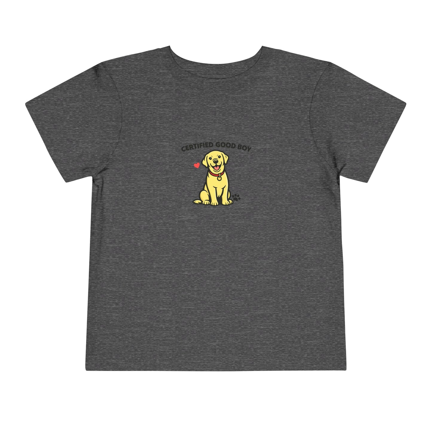 Certified Good Boy-- Toddler Dog Lover Tee