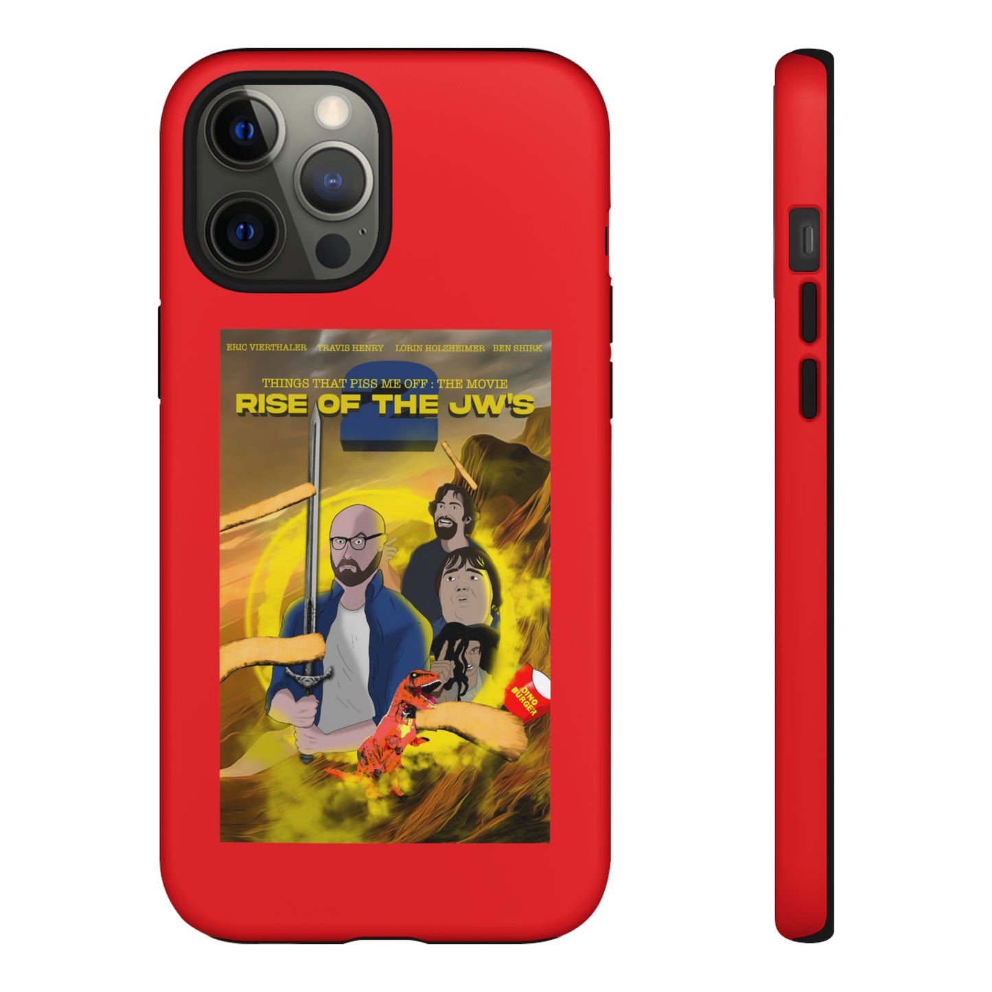 Rise Of The JW's Tough Phone Case (red)