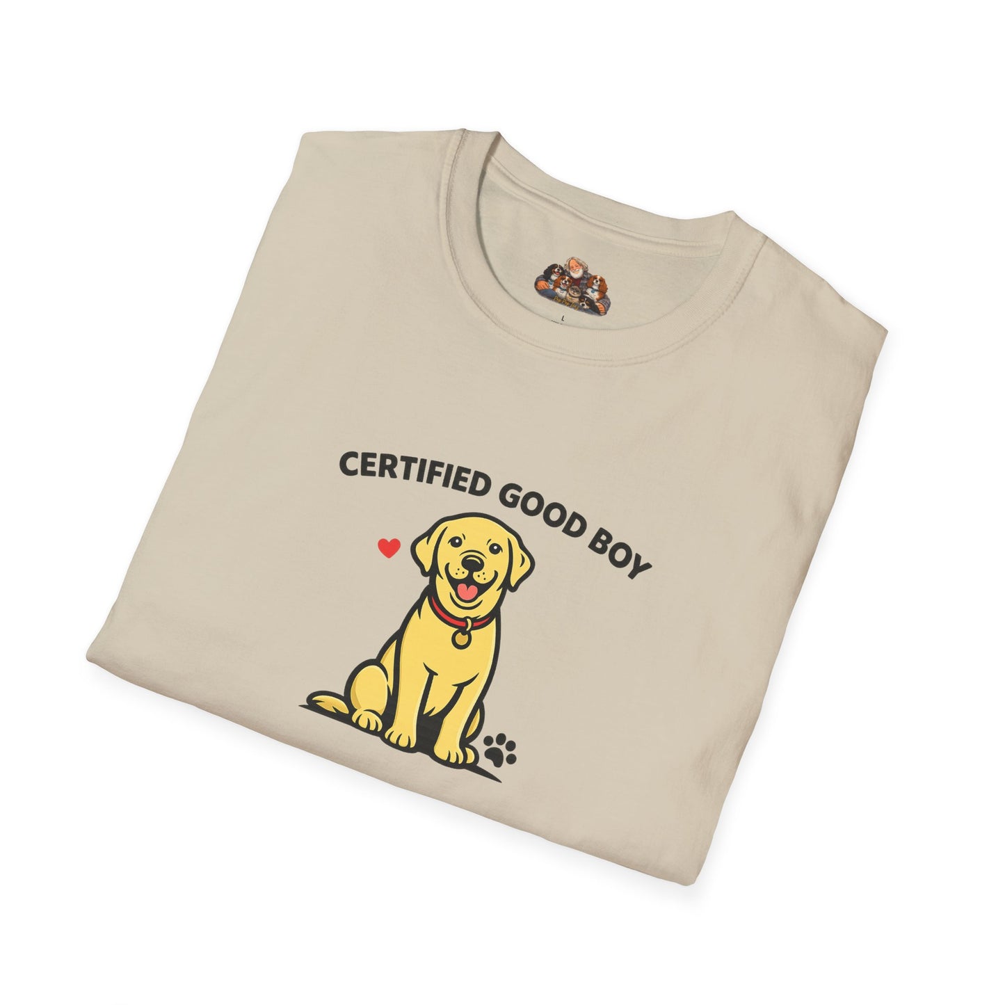Certified Good Boy  —  Soft-Color Minimalist Family Collection For Adult Dog Lovers