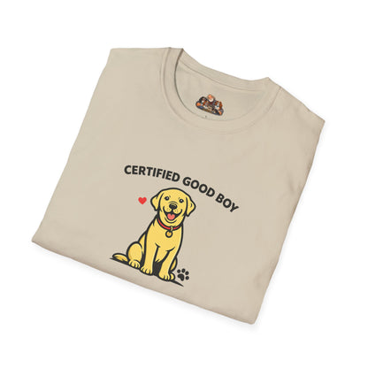 Certified Good Boy  —  Soft-Color Minimalist Family Collection For Adult Dog Lovers