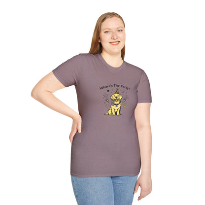 Where's The Party? -- Soft-Color Minimalist Family Collection For Adult Dog Lovers