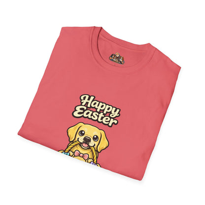 Yellow Labrador Family "Happy Easter"